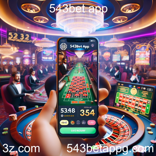 A Experiência Imersiva dos Jogos ao Vivo no 543bet App